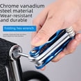 thumbnail image 3 of Compact Folding Hex Key & Torx Screwdriver Set - 7-Piece Small-Sized Multi-Tool Kit with Surface-Processed Metal Construction, Portable Design for On-the-Go Repairs, Versatile for Home, Workshop &, 3 of 5