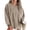 Khaki, variant on EHQJNJ Female Womens Dress Tops Casual Style Oversize Solid Color Threaded Knitted Long Sleeved Sweatshirt for Women Off the Shoulder Top Square Neck Long Sleeve Top