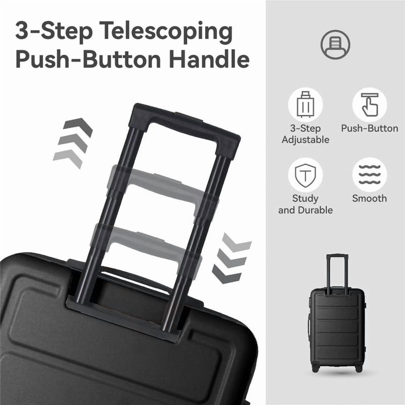 3pcs ABS Hardshell 20''24''28'' Luggage Sets, Lightweight Suitcase Sets, Spinner Wheels Trunks