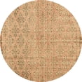 thumbnail image 1 of Ahgly Company Indoor Round Persian Brown Traditional Area Rugs, 5' Round, 1 of 4