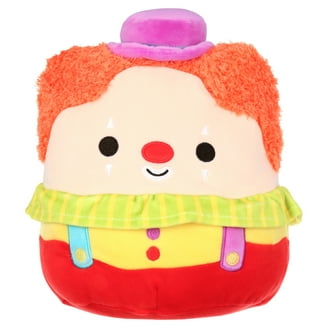 Squishmallows Official Kellytoy 8 Inch Bimbi the Clown Evil Look