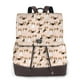 thumbnail image 1 of Easygdp Beagle Dog On Brown Mochila de Cuero para Mujeres, Bolso de Hombro, Bolsos de Mano de Moda para Trabajo y Viajes, 1 of 4