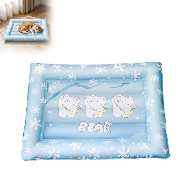 Tong Bed Mat Rectangular Washable Easy To Clean Round Animal Pad Fold Puppy Chill Mat For Cats And Wear For Outside Mat