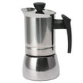 thumbnail image 2 of Moka Maker Pot,Moka Coffee Maker Moka Pot for Italian and Cuban Cafe Brewing Greca Coffee Maker Cafeteras Stainless Steel Italian Coffee Maker Moka Pot Induction, 2 of 8