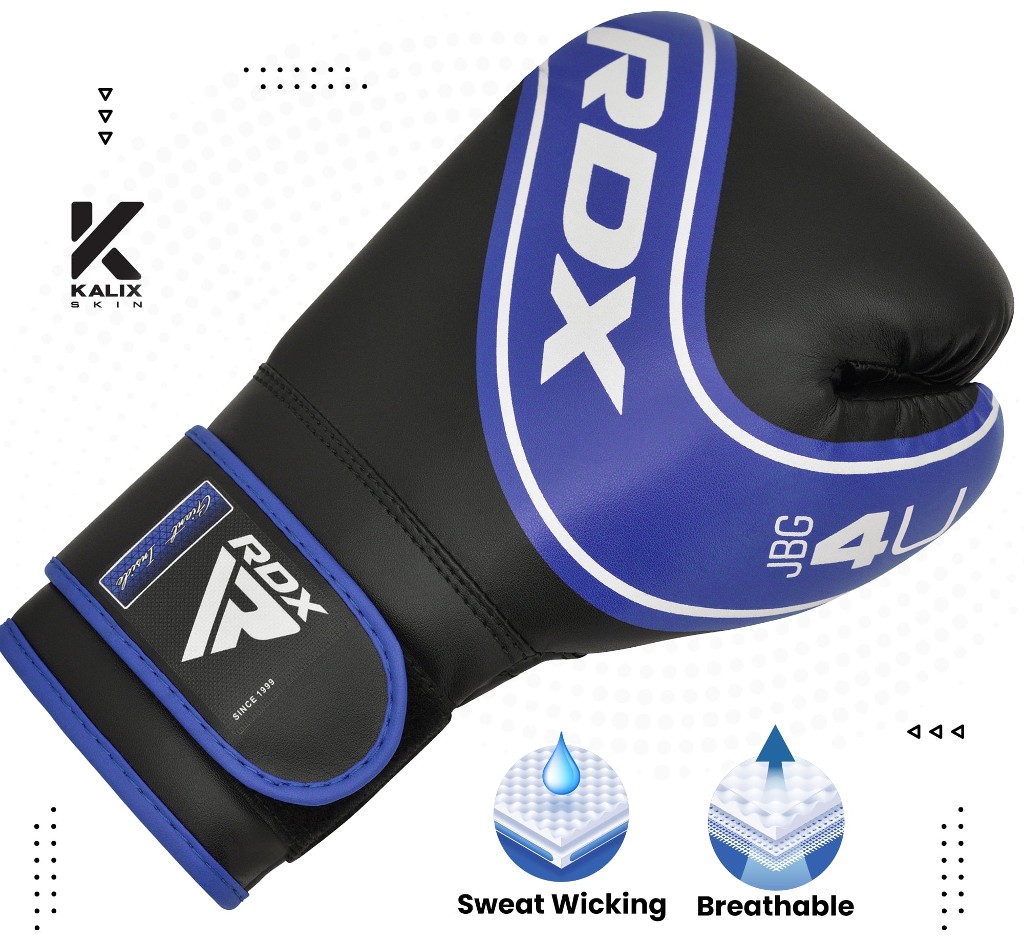 RDX Boxing Gloves for Kids, Maya Hide Leather Junior Champions Punching Training Gloves for Boxing, MMA, Muay Thai Gloves with Ventilated Palm