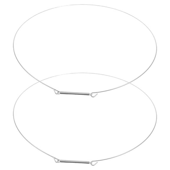 SOPOTUTU Washer Door Gasket Boot Seal Stainless Steel 2 Pcs