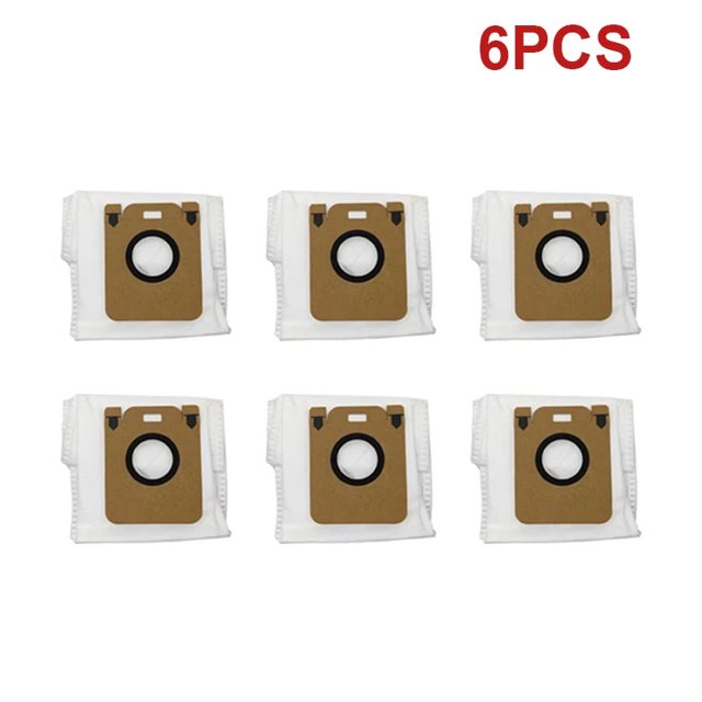 Accessories Dreame Bot D10 Plus RLS3D Robot Vacuum Cleaner Hepa Filter Mop Main Side Brush Dust Bag Replacement Parts 6PCS.