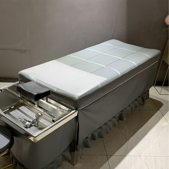 Tineasur Transparent PVC Mat for Salon Chairs Hair Wash Barrier Pad Protective Cover