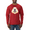 Red, variant on Golden Retriever Dog Animal Lover Mens Long Sleeve Shirt