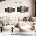 thumbnail image 4 of Elephant Stock Road To A Redwood Forest Wall Art - Horizontal Multi Panel Canvas - Living Room Wall Decor - Transportation Multi Panel - Orange And Brown Decor - 36" x 22", 4 of 8