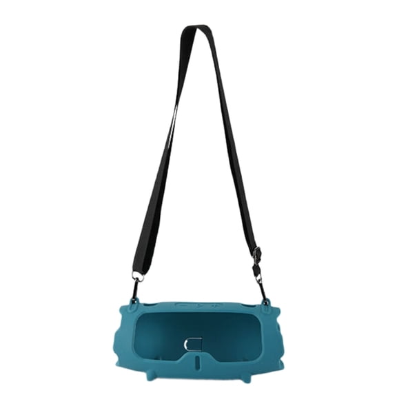 AOOOWER Shockproof Silicone Case with Shoulder Straps Carry Case for Charge 6 Speaker