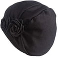thumbnail image 3 of Gorro con turbante para quimioterapia, gorro con flores, bufanda, gorro para la cabeza, gorro para la pérdida de cabello para pacientes con cáncer, 3 of 5