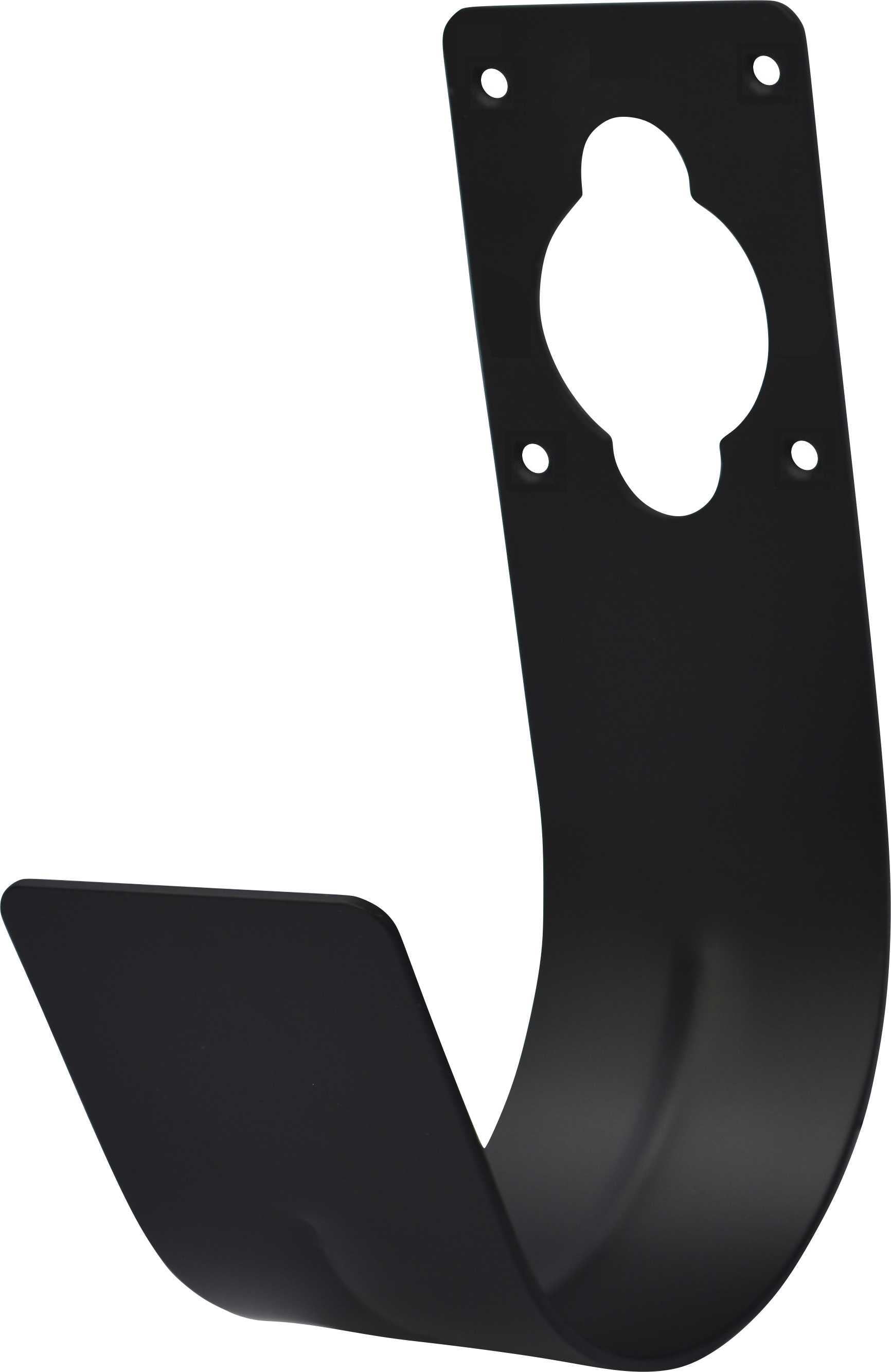 Expert Gardener Metal Spigot Hose Hanger, in Black Color, Holding capacity upto 100 feet