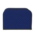 thumbnail image 2 of Picia Navy Blue Print 4 Slice Toaster Cover , Toaster Protector Dustproof Kitchen Appliance Cover, Kitchen Appliance Dustproof Protector, 2 of 7