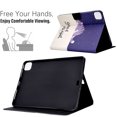 thumbnail image 4 of ELEHOLD Flip Leather Case design for iPad Pro 11 inch 2022/2021/2020/2018 Air 5th/4th 10.9 Card Slots Kickstand Auto Wake/Sleep Function Cute Pattern Shockproof Case,B, 4 of 8