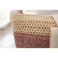 thumbnail image 4 of Kukuzhu Straw Beach Bag Women Summer Handmade Woven Large Tote Bag Striped Straw Handbag Shoulder Bag for Travel Vacation, 4 of 7