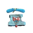 thumbnail image 1 of UDIYO Pet Chest Strap Small Adjustable Denim Adorable Pet Traction Rope for Rabbit, 1 of 7