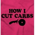 thumbnail image 2 of How Cut Carbs Cutter Foodie Pizza Unisex Plus Fleece Graphic Sweatshirt Brisco Brands 3X, 2 of 5