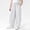01 Beige, variant on Kids Light Color Casual Wide Leg Pants Elastic Waist With Pockets For Summer Playground，Size 1-15