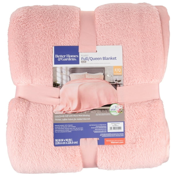 Better Homes & Gardens Fluffy Blanket, 1 Each
