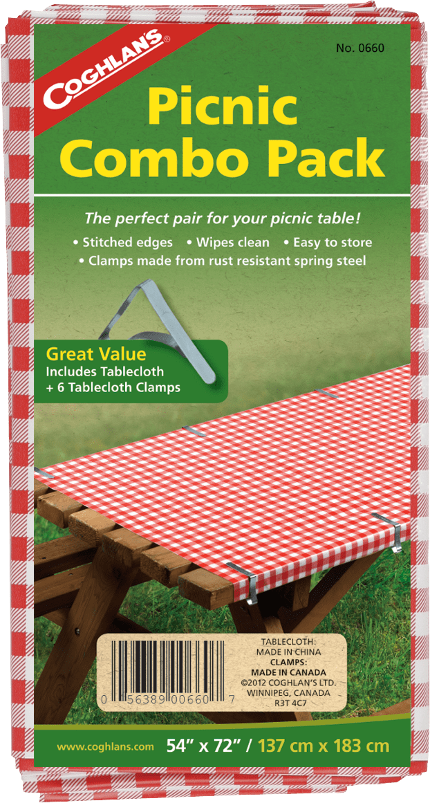 Coghlans Picnic Garden Metal Tablecloth Clamps
