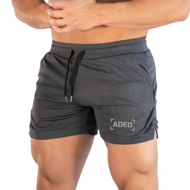Txlixc Calzoncillos deportivos para hombres, pantalones de bolsillo laterales impresos en letras Txlixc moda