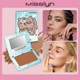 thumbnail image 2 of Misslyn Cafe Beauty Bronzer Contour Powder Makeup #01, Sun Kissed All-Day Wear Matte Bronzer Contour Powder, 0.21 oz, 2 of 8