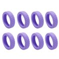 thumbnail image 1 of Luggage Compartment Wheel Protection Cover Wear Resistant Silicone Protection Cover For Suitcase/Office Chair Caster Purple 4pcs, 1 of 6