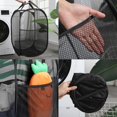 thumbnail image 2 of Cesto Ropa Sucia de Malla Plegable, 2 Pack Cesto para Ropa Lavanderia con Bolsillo Lateral y Asas Reforzadas, Cesto de Ropa Sucia Emergente, para Lavandería, Dormitorio, Baño y Balcón, 2 of 4
