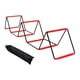 thumbnail image 2 of Escalera de Agilidad, Escalera de Velocidad, Escaleras, Equipo de Entrenamiento Plegable de Montaje Instantáneo, Escalera de Entrenamiento de Agilidad Rojo, 2 of 8