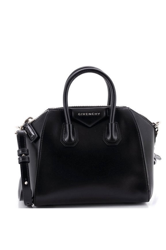 Pre-Owned Antigona Bag Glazed Leather Mini By Rebag