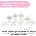 thumbnail image 2 of Set Biberones Anticólicos Chicco Naturalfeeling Chupon 0m+ Blanco, 2 of 5
