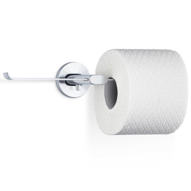 Blomus 68807 Support de Papier Toilette Double en Acier Inoxydable&44; Mat Brossé