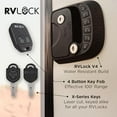 RVLOCK Compact RV Door Lock Replacement with Keyless Entry and Remote