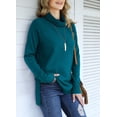thumbnail image 2 of Anygrew Women Pullover Sweater Long Sleeve Casual Sweaters for Women Turtleneck Knit Jumper, 2 of 6
