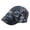 Dark Blue, variant on Men Camouflage Mesh Newsboy Flat Gatsby Duckbill Hat Summer Breathable Ivy Cap
