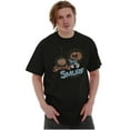 thumbnail image 4 of Vintage Halloween Spooky Smurf Men's Graphic T Shirt Tees Brisco Brands 5X, 4 of 5