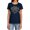 Navy, variant on Superman University of Metropolis Women's T Shirt, Royal, Small