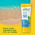 thumbnail image 6 of Alba Botanica Sport Island Vibe Sunscreen - SPF 50 3 fl. oz. Lotion, 6 of 9