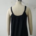 thumbnail image 2 of Dnzceghtig Vestidos para mujer Verano Sin Mangas Vestido Sin Mangas Liso Plisado Chaleco Camiseta Vestido Casual Suelto, 2 of 5