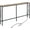 White Oak, variant on 5.9" Narrow Console Sofa Table with Power Outlets, 5.9" Dx70.9 Wx31.5 H Long Skinny Behind Couch Table with Charge Station and 6.5'Extension Cord, Black