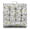 White-43, variant on Aesthetic Floral Design Floor Pillow 22 Inch Large Square Cushion, Boho Chic Floral Print, Cozy for Tatami Seating