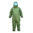thumbnail image 1 of DOLITY Sand Blasting Suit Elastic Cuff Work Overalls for Work Sandblasting Spraying Green, 1 of 9