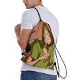 thumbnail image 3 of Saiise Scooby-Doo Print Drawstring Backpack String Bag Sackpack Cinch Water Resistant for Gym Shopping Sport Yoga, 3 of 9