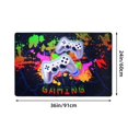 thumbnail image 3 of Colorful Gamepad Games Rugs Doormat, Non-Slip Machine Washable Carpets Floor Door Mat , 36" x 24", 3 of 6