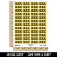 thumbnail image 2 of COD Cash on Delivery Bold Border Sticker Set - Yellow - Matte Finish - 1.25" Mini, 2 of 7