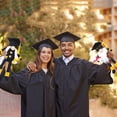 thumbnail image 6 of Graduation Gifts for Her Him Black Gnome Plush 10" Handmade Scandinavian Tomte Figurine Graduation Plush Gnomes with Graduation Cap Graduation Table Decorations Congrats Grad Party Favor, 6 of 6