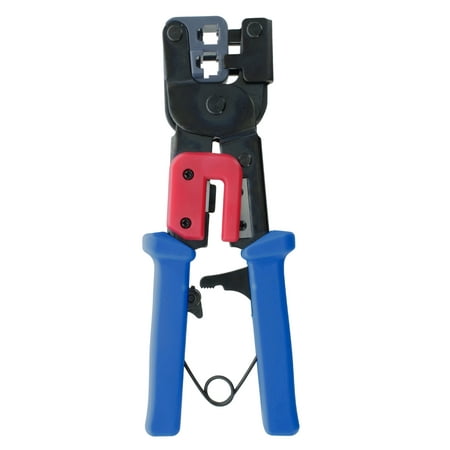 - GearIT Premium Multifunction RJ11/RJ45 Crimping Tool with Cable Stripper - Ethernet Crimp, Cut, and Strip Tool