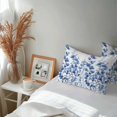 thumbnail image 7 of Waterproof Throw Pillow Covers Set of 2, 20x12 Inch Blue Eucalyptus Decorative Pillowcases Outdoor Pillow Slip Cushion Covers Set for Couch Tent Summer Pastoral Watercolor Leaf, 7 of 7