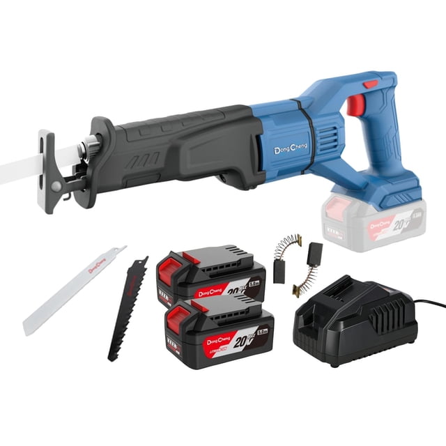Sierra Sable Inalámbrica 500w 20V + 2 Baterías 5.0 Ah DC